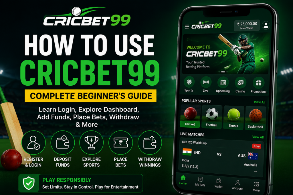 How to Use Cricbet99