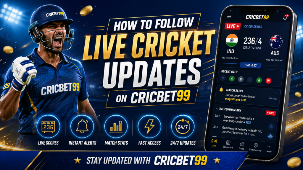 Live Cricket Updates Cricbet99
