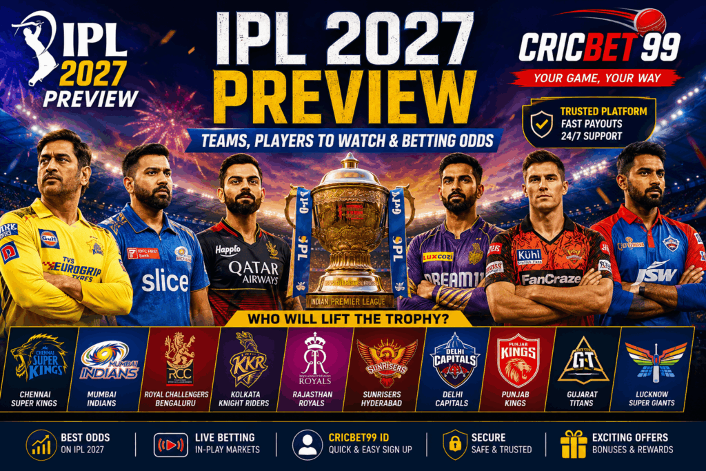 IPL 2027 Betting Odds